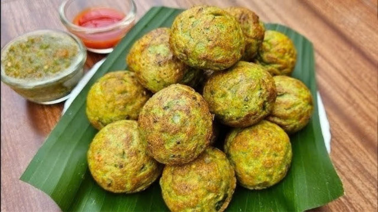 क्रिस्पी और हेल्दी मूंग दाल मटर अप्पे, मिनटों में ऐसे बनाएं