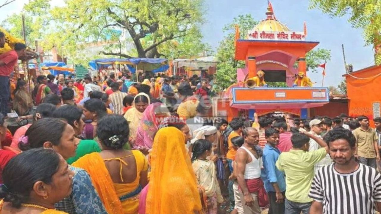 नालंदा के शीतला मंदिर में भगदड़, 9 महिलाओं की दर्दनाक मौ’त